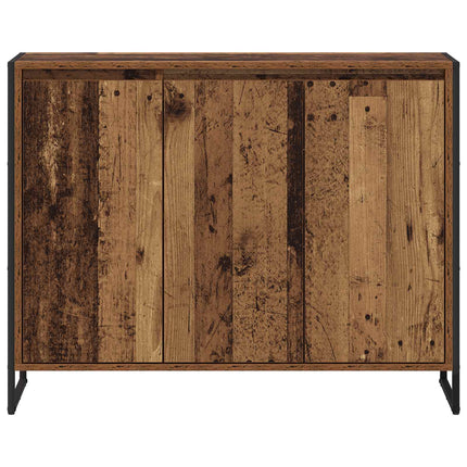 Sidokabinett Gammalt trä 96,5 x 30 x 75 cm Konstruerat trä