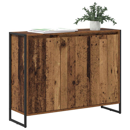 Sidokabinett Gammalt trä 96,5 x 30 x 75 cm Konstruerat trä