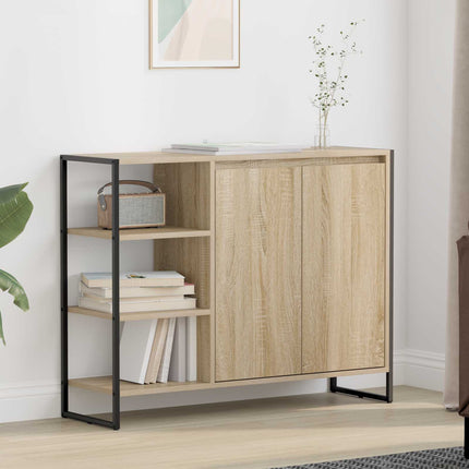 Sidokabinett Sonoma 96.5 x 30 x 75 cm Konstruerat trä