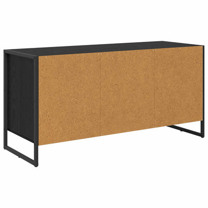 TV-skåp 100 x 36 x 49.5 cm Svart Ek Konstruerat trä