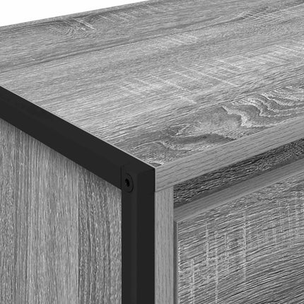 TV-skåp med låda Grå Sonoma 100 x 36 x 49.5 cm Konstruerat trä
