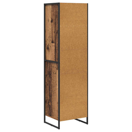 Bokskåp Gammalt trä 43 x 36 x 150.5 cm Konstruerat trä