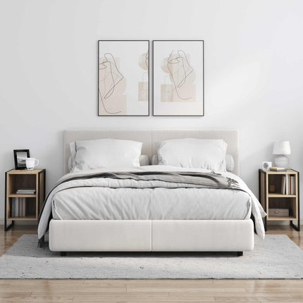 Sängbord Sonoma 39.5 x 30 x 50 cm Konstruerat trä