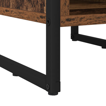 Sängbord Gammalt trä 39.5 x 30 x 50 cm Konstruerat trä
