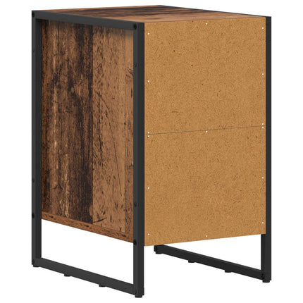 Sängbord Gammalt trä 39.5 x 30 x 50 cm Konstruerat trä