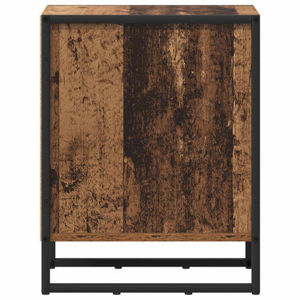 Sängbord Gammalt trä 39.5 x 30 x 50 cm Konstruerat trä