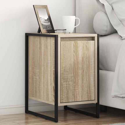 Sängbord 2 pcs Sonoma 39,5 x 30 x 50 cm Konstruerat trä