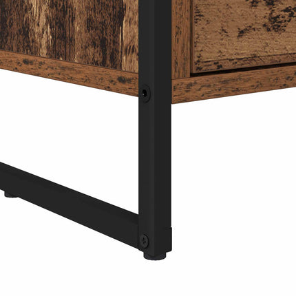Sängbord 2 pcs Gammalt trä 39,5 x 30 x 50 cm Konstruerat trä