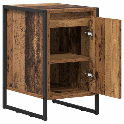 Sängbord 2 pcs Gammalt trä 39,5 x 30 x 50 cm Konstruerat trä