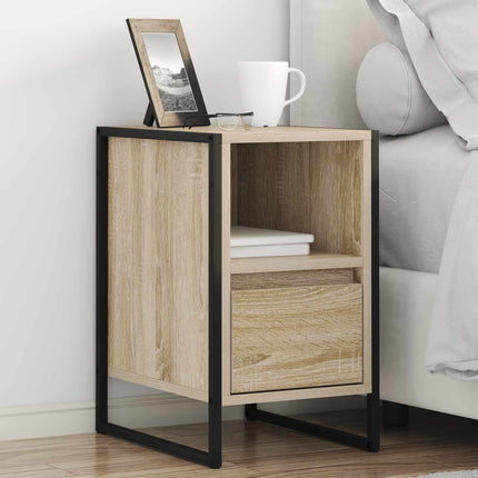Sängbord 2 pcs Sonoma 39,5 x 30 x 50 cm Konstruerat trä