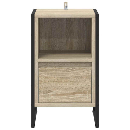 Sängbord 2 pcs Sonoma 39,5 x 30 x 50 cm Konstruerat trä
