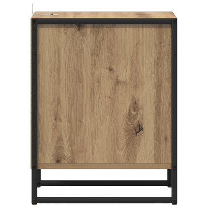 Sängbord 2 pcs Artisan Ek 39,5 x 30 x 50 cm Konstruerat trä