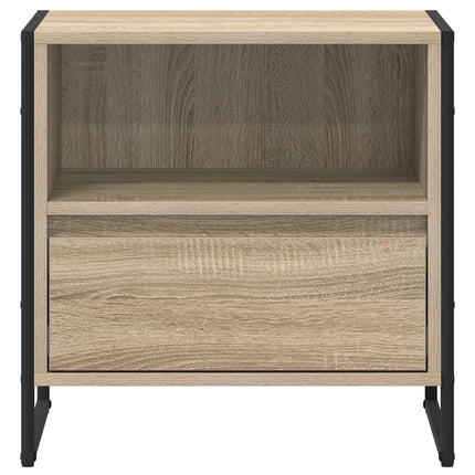 Sängbord med låda Sonoma 50 x 39,5 x 50 cm Konstruerat trä