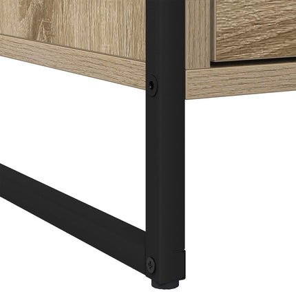 Sängbord 2 pcs Sonoma 50 x 39,5 x 50 cm Konstruerat trä