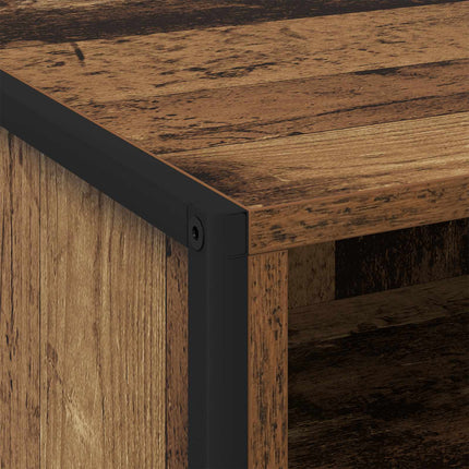 Sängbord 2 pcs Gammalt trä 50 x 39,5 x 50 cm Konstruerat trä