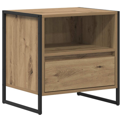 Sängbord 2 pcs Artisan Ek 50 x 39,5 x 50 cm Konstruerat trä