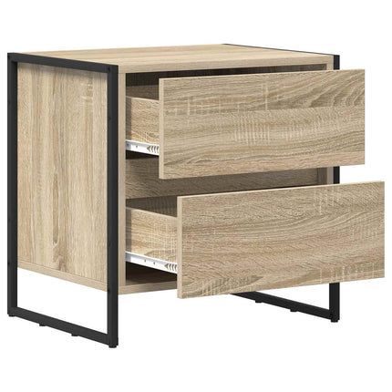 Sängbord Sonoma 50 x 39,5 x 50 cm Konstruerat trä