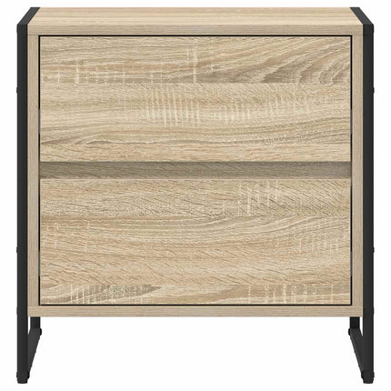 Sängbord 2 pcs Sonoma 50 x 39,5 x 50 cm Konstruerat trä