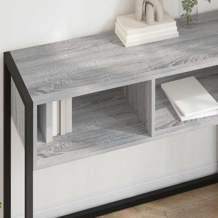 Sidobord Grå Sonoma 100 x 36 x 75 cm Konstruerat trä