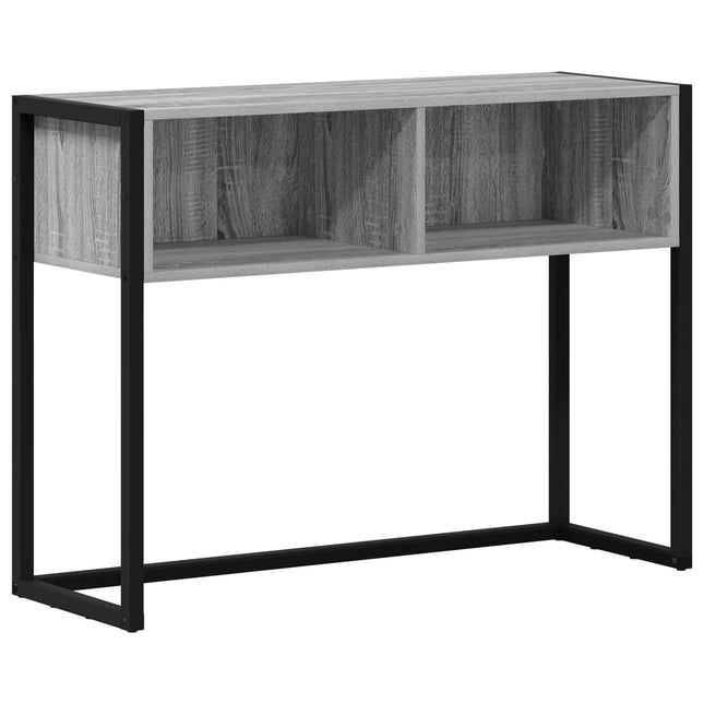 Sidobord Grå Sonoma 100 x 36 x 75 cm Konstruerat trä