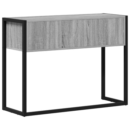 Sidobord Grå Sonoma 100 x 36 x 75 cm Konstruerat trä