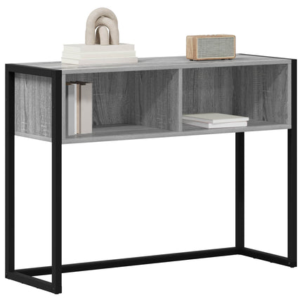 Sidobord Grå Sonoma 100 x 36 x 75 cm Konstruerat trä