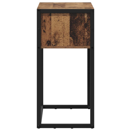 Sidobord Gammalt trä 100 x 36 x 75 cm Konstruerat trä