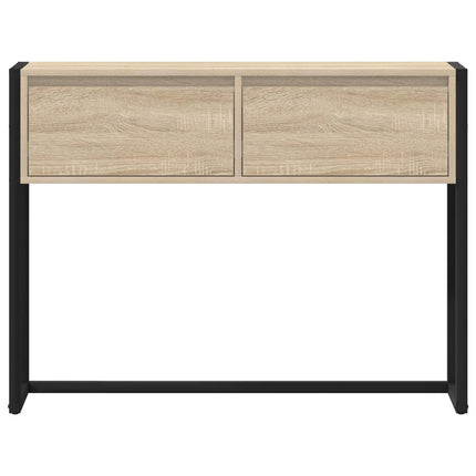 Sidobord med låda Sonoma 100 x 36 x 75 cm Konstruerat trä