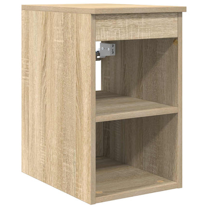 Badrumsskåpsset 3 st Sonoma-ek 49,5 x 41 x 62,5 cm