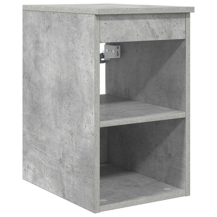 Badrumsskåpsset 3 st Betonggrå 49,5 x 44,5 x 65 cm