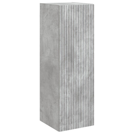 Badrumsmöbelset 5 st Betonggrå 33 x 34,5 x 100 cm