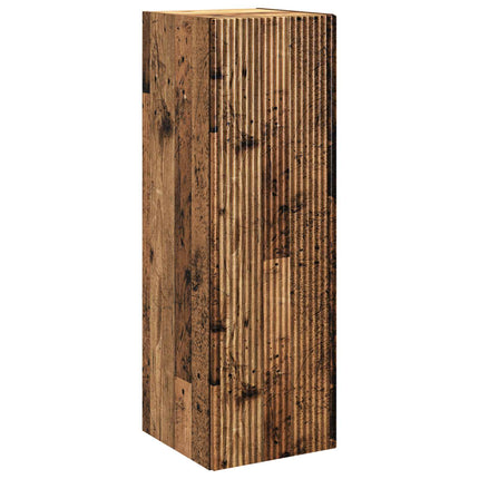 Badrumsmöbelset 5 st Gammalt trä 33 x 34,5 x 100 cm