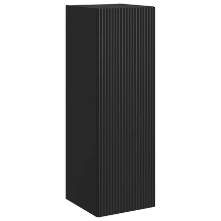 Badrumsmöbelset 5 st Svart 33 x 34,5 x 100 cm Konstruerat trä