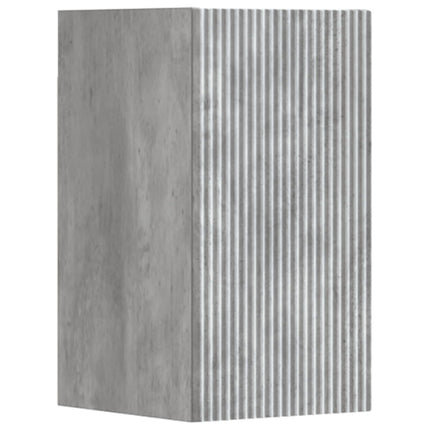 Badrumsmöbelset 3 st Betonggrå 33 x 34,5 x 160 cm