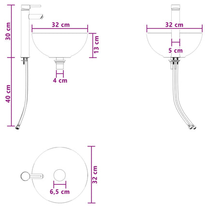Badrumsmöbelset 2 st Sonoma-ek 33 x 34,5 x 100 cm