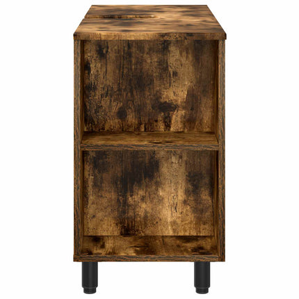 Badrums vaskenhet Rökt ek 80 x 35 x 60 cm Konstruerat trä