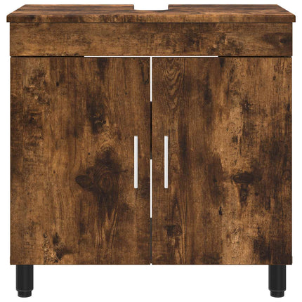 Badrums vaskenhet Rökt ek 60 x 35 x 60 cm Konstruerat trä