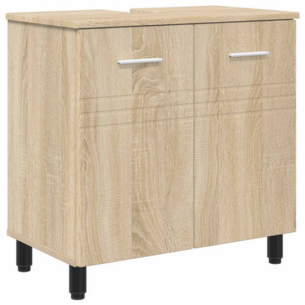 Badrums vaskenhet Sonoma-ek 60 x 35 x 60 cm Konstruerat trä