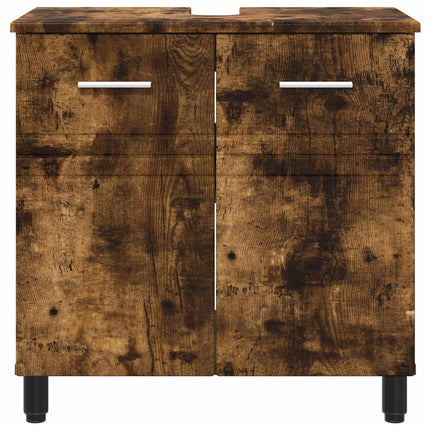 Badrums vaskenhet Rökt ek 60 x 35 x 60 cm Konstruerat trä