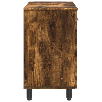 Badrums vaskenhet Rökt ek 60 x 35 x 60 cm Konstruerat trä