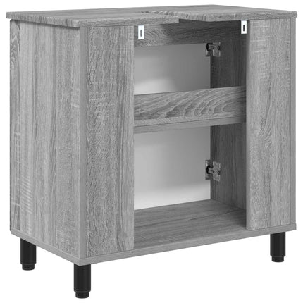 Badrums vaskenhet Grå Sonoma 60 x 35 x 60 cm Konstruerat trä