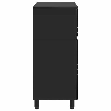 Badrums vaskenhet Svart 60 x 35 x 80 cm Konstruerat trä