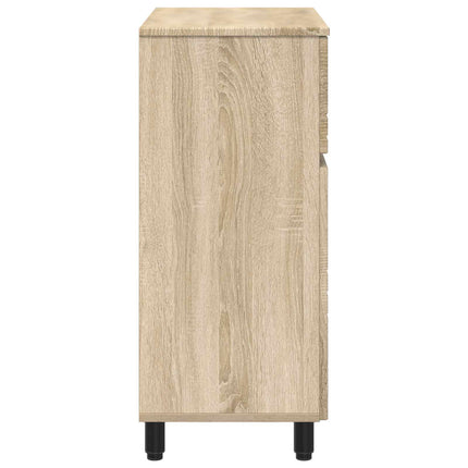Badrums vaskenhet Sonoma-ek 60 x 35 x 80 cm Konstruerat trä