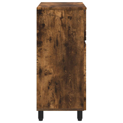 Badrums vaskenhet Rökt ek 60 x 35 x 80 cm Konstruerat trä