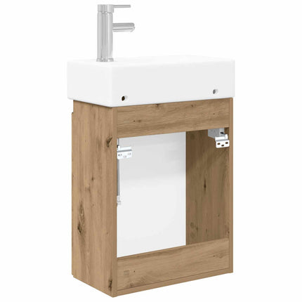 Badrumsspegel med kran Artisan-ek 45,5 x 25,5 x 84 cm