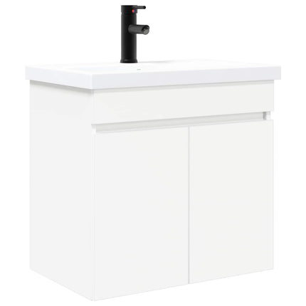 Badrumsspegel med kran Vit 61 x 40 x 74,5 cm