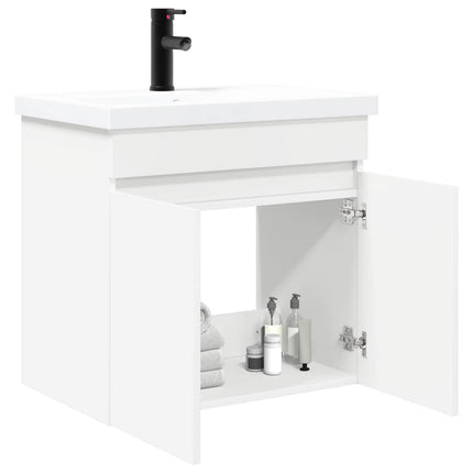 Badrumsspegel med kran Vit 61 x 40 x 74,5 cm