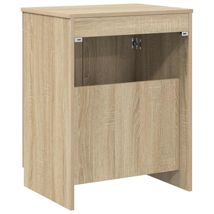 Badrumsskåp Sonoma-ek 54 x 41 x 70 cm Konstruerat trä