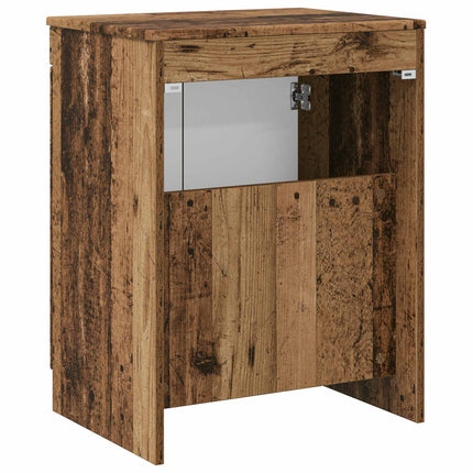 Badrumsskåp Gammalt trä 54 x 41 x 70 cm Konstruerat trä