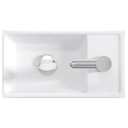 Tvättställ för badrum Krom 40,5 x 22,5 x 11,5 cm Metall